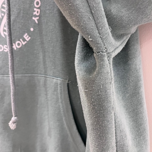 Cropped Woods Hole Marine Biological Laboratory hoodie - Picture 8 of 8